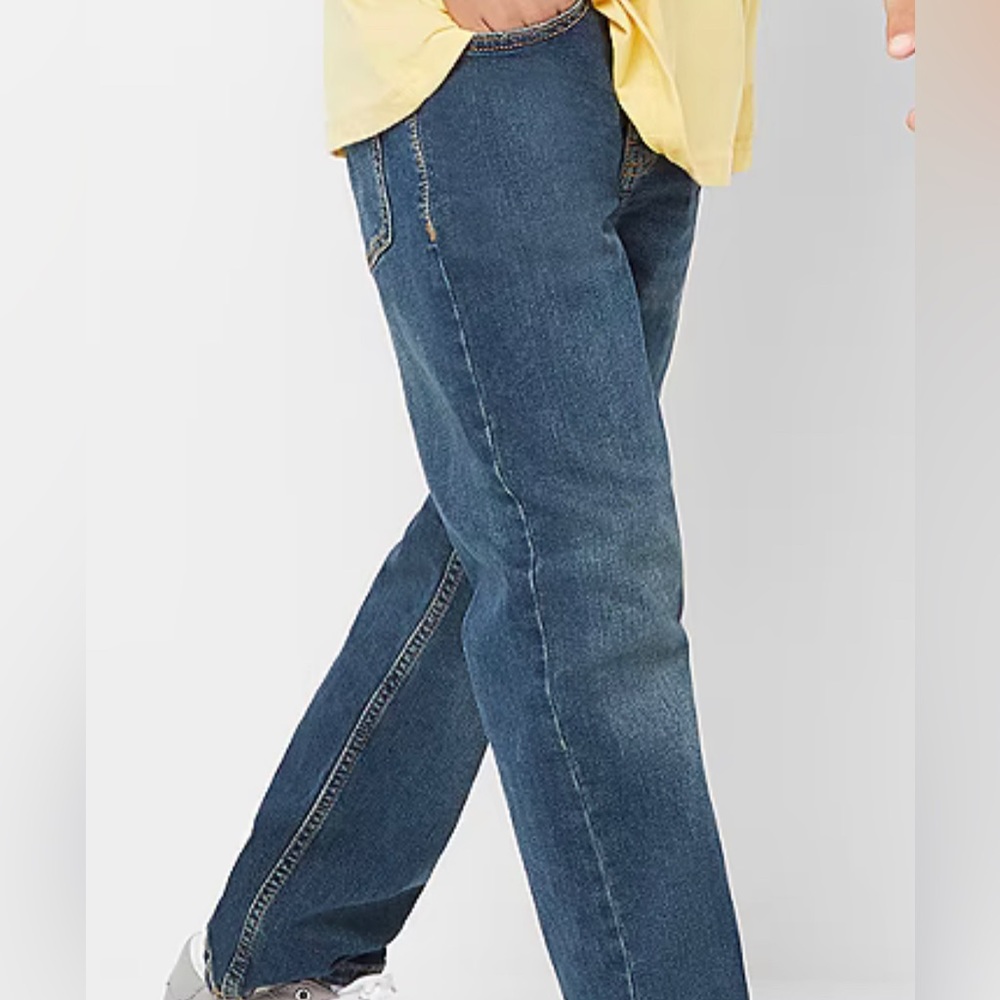 Boys Adjustable Stretch Straight Jean